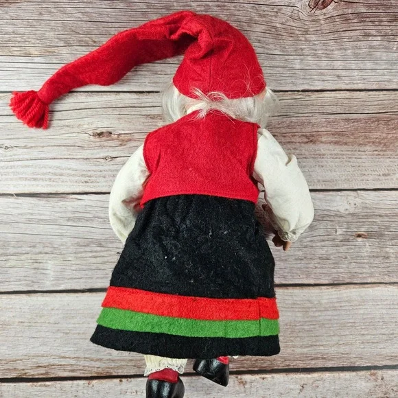 Arnie Hasel Norwegian Nisse National Dress Doll Latex vintage‎ - Picture 7 of 7